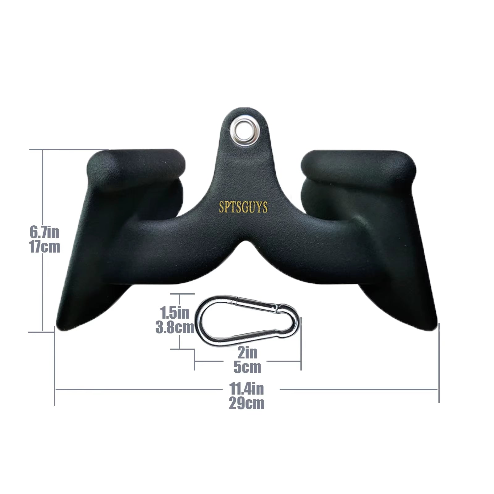 Home Gym Fitness Lat Pull down Bar LAT Pulldown Attachments for Cable Pulley System Machine Back Tricep Bar Strength Training