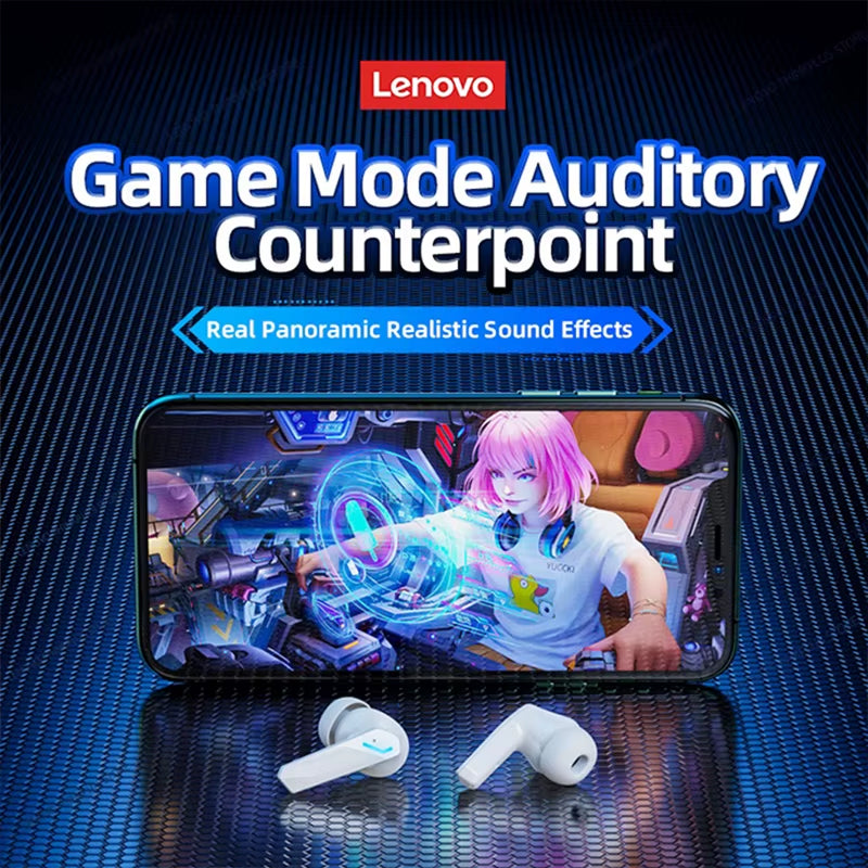 GM2 Pro Gaming Earphones Bluetooth 5.4 Sport Headset Dual Mode HD Call Noise Reduction Earbuds with Mic Music Earphones