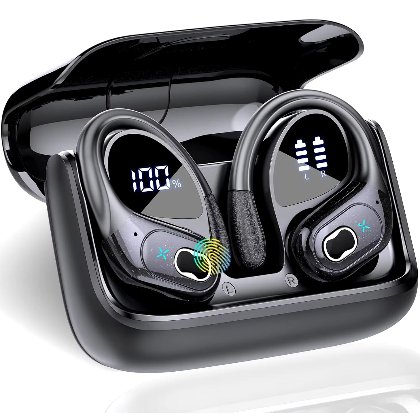 Original  HD65 TWS Bluetooth V5.4 Headphones Wireless LED Digital Display Earphones Noise Reduction Waterproof Headset New