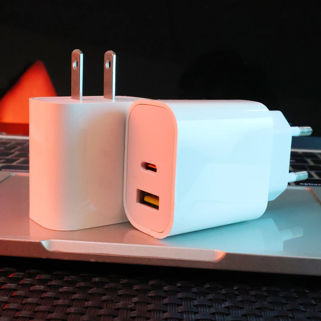 5V 2.4A USB PD Fast Charger for Iphone Ipad Samsung Xiaomi Huawei Tablet Laptop Universal 20W Quick Charging Adapter US EU Plug