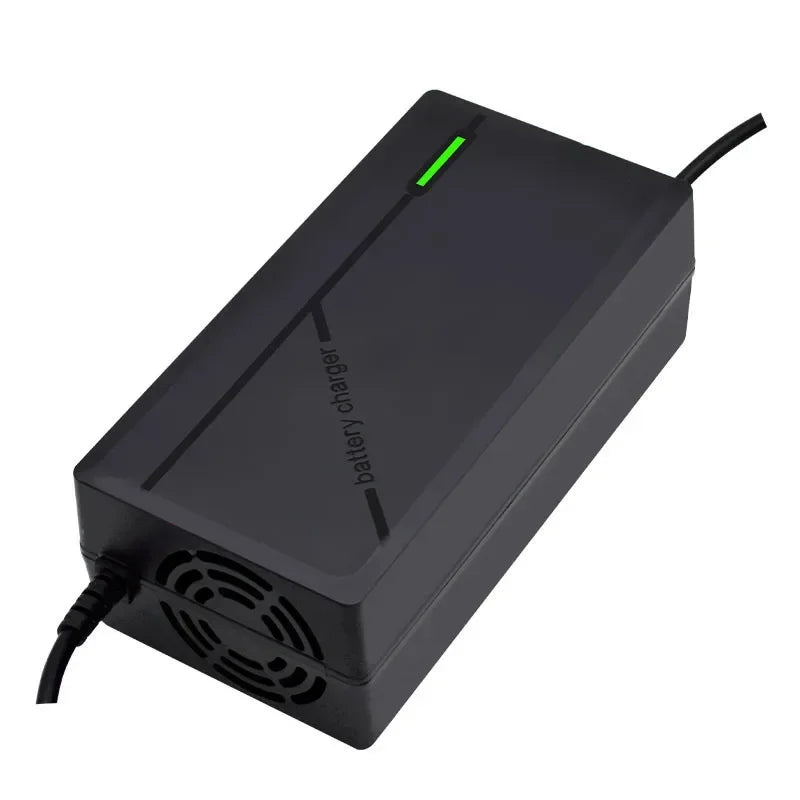 36V 48V 52V 60V 72V Charger 2A 3A 5A Intelligent Fast Charging 10S 13S 14S 16S 20S for 42V 54.6V 58.8V 67.2V 84V Battery Pack