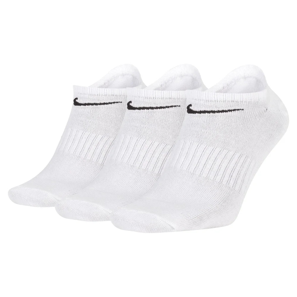 Logo Athletic High-Top Socks Training Mid-Calf Socks Unisex Style Combo Pack White SX7676-100