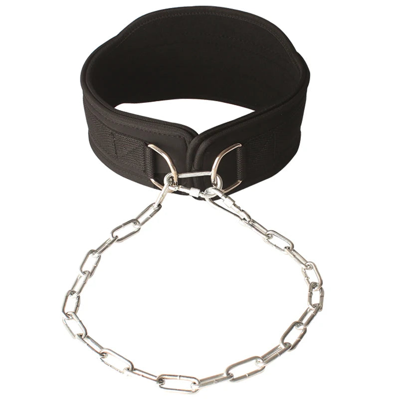 Dip Belt for Pull Up&Squat Weightlifting Training Equipment,Bearing 300LBS Powerlifting Belts,Neoprene EVA Belts,Lumbar Brace