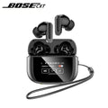 Ultra V11 Smart Touch Multi Functional Large Screen TWS Wireless ANC Noise Cancelling Earbuds Enc Heavy Bass Earbuds