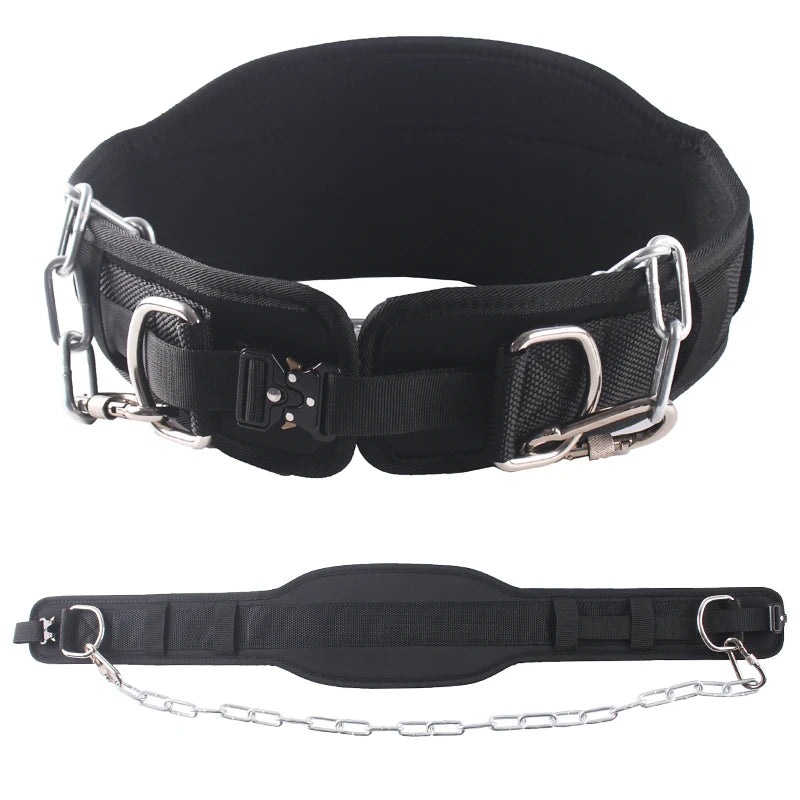 Dip Belt for Pull Up&Squat Weightlifting Training Equipment,Bearing 300LBS Powerlifting Belts,Neoprene EVA Belts,Lumbar Brace