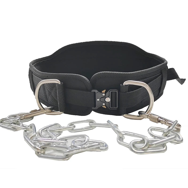 Dip Belt for Pull Up&Squat Weightlifting Training Equipment,Bearing 300LBS Powerlifting Belts,Neoprene EVA Belts,Lumbar Brace