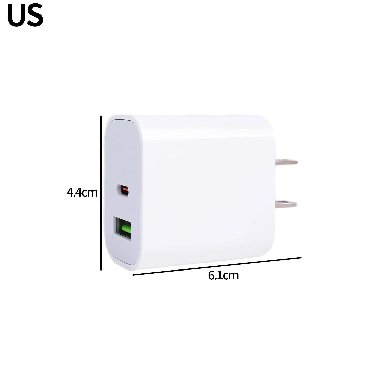 5V 2.4A USB PD Fast Charger for Iphone Ipad Samsung Xiaomi Huawei Tablet Laptop Universal 20W Quick Charging Adapter US EU Plug