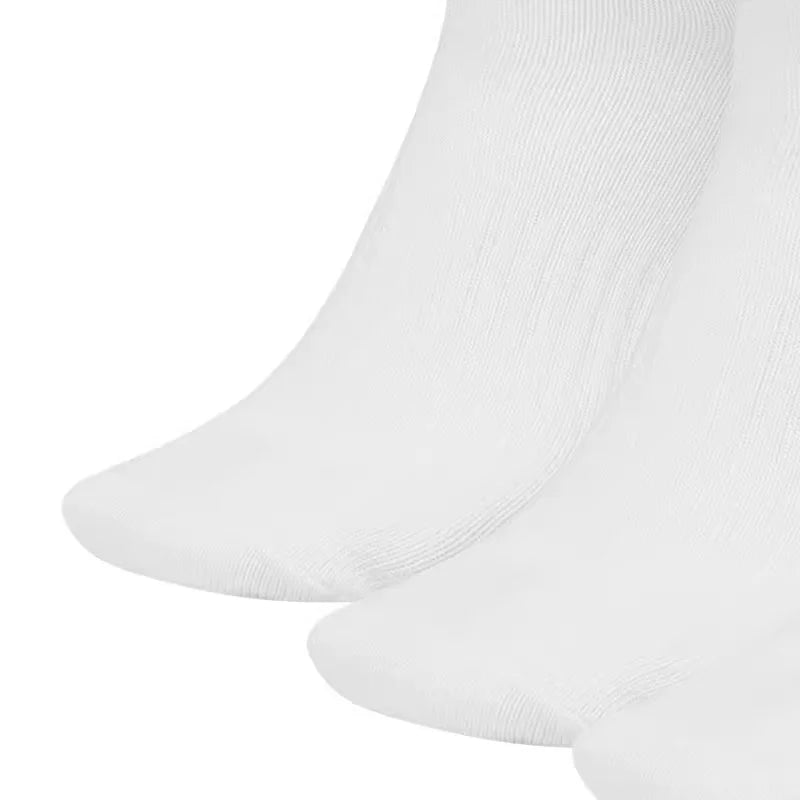 Logo Athletic High-Top Socks Training Mid-Calf Socks Unisex Style Combo Pack White SX7676-100