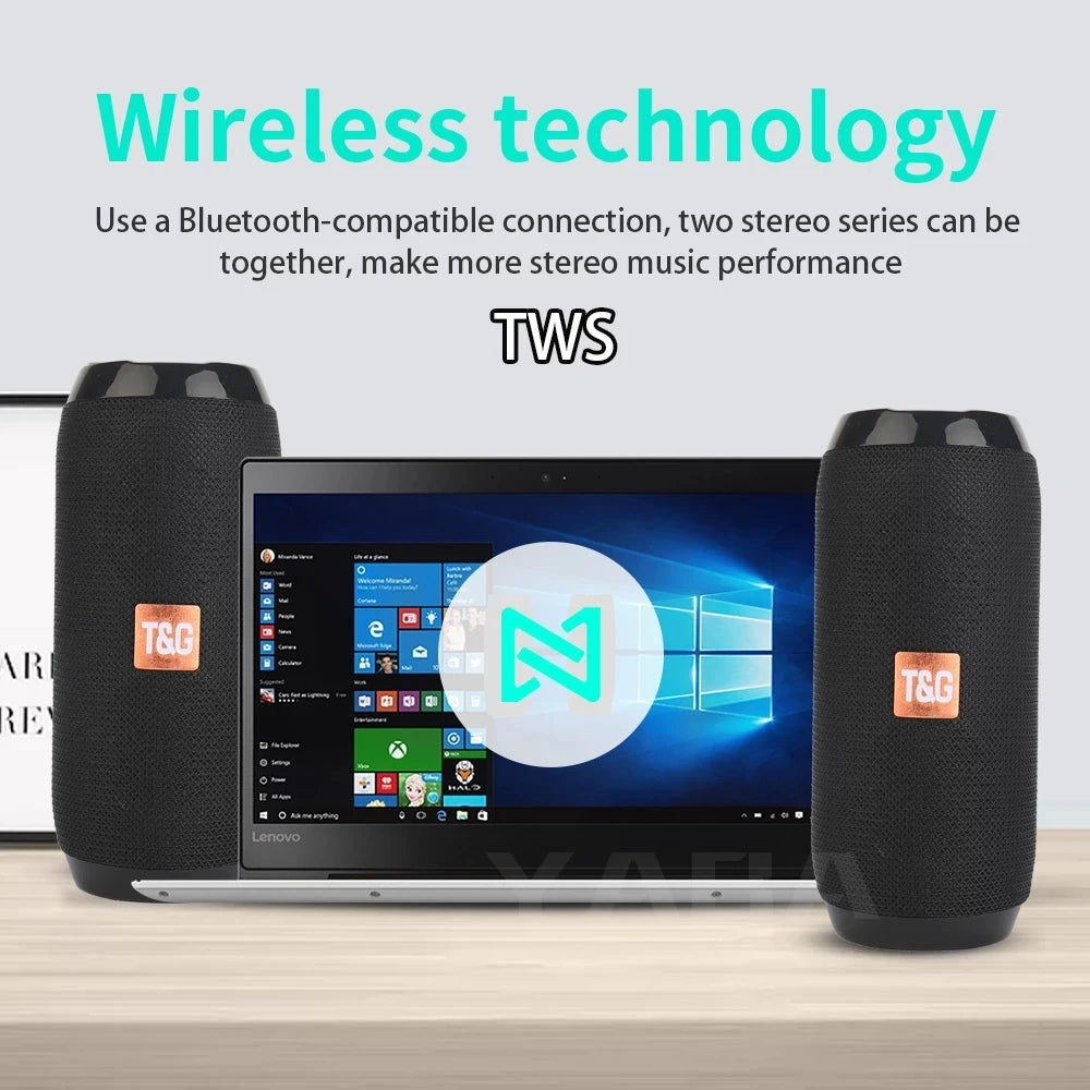 Wireless Portable Bluetooth Speaker Caixa De Som Blutooth Music Sound Box for Radio FM Subwoofer Blootooth Audio Hand Free Baffe