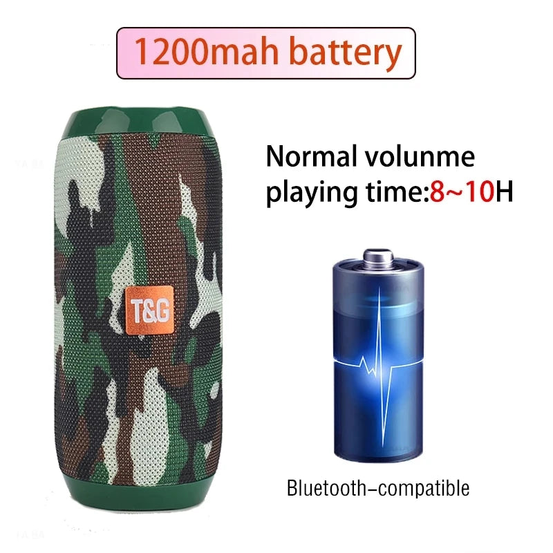 Wireless Portable Bluetooth Speaker Caixa De Som Blutooth Music Sound Box for Radio FM Subwoofer Blootooth Audio Hand Free Baffe
